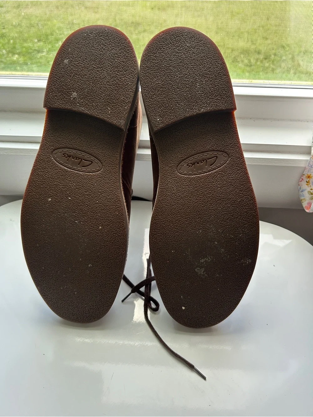Clarks Bushacre 2 Brown Leather Chukka Boots – Men’s 11